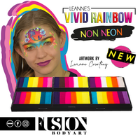 Leanne's Vivid Rainbow  Palette - NON NEON