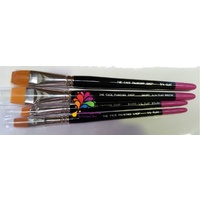 The Face Painting Shop Flat Brushes