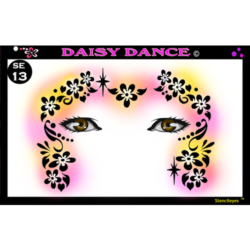 Show Offs Stencil Eyes - Daisy Dance