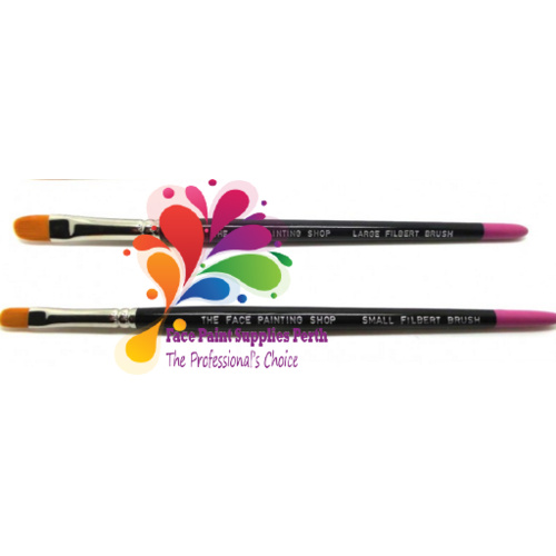 The Face Painting Shop Filbert Brushes [ Size : Large ]