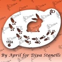 Diva - Bunny Trail Stencil