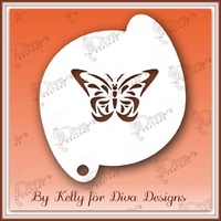 Diva - Butterfly 2 Stencil