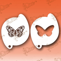 Diva - Butterfly Positive 2 step Stencil
