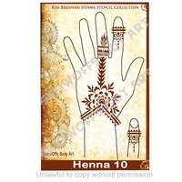 Henna Stencil 10