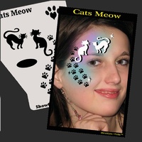Show Offs Profile Stencil CATS MEOW