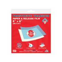 Prosthetic Transfer Paper & Release Film (8" x 8") 10 pack