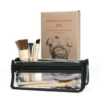 Bdellium Tools 8pc SFX Brush set with pouch (3rd Collection)
