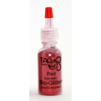 TAG Biodegradable Glitter 15ml RED
