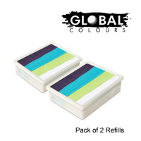 GLOBAL Funstroke Refill 2 x 10g Pack TAUPO