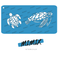 MiMix Face Painting  Stencil - Turtles