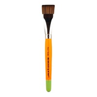 Bolt Face Painting Brush - FIRM 1" Flat - One Stroke