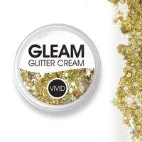 VIVID GLEAM Glitter Cream - GOLD DUST 7.5g Jar