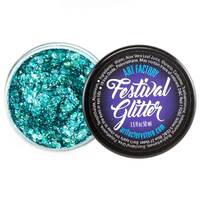 Festival  Chunky Glitter Gel  |  BLUE LAGOON 50ml