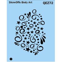 QZ72 Potpourri Stencil
