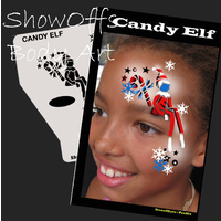 Show Offs Profile Stencil Candy Elf