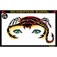 Show Offs Stencil Eyes - Scorpion King