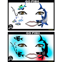 Show Offs Stencil Eyes -Go Fish