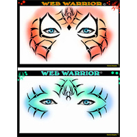 Show Offs Stencil Eyes Web Warrior