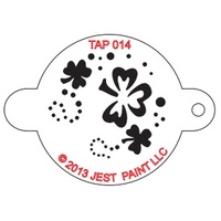 TAP014 Shamrock Face Painting Stencil