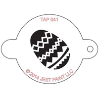 TAP041 Easter Egg Face Painting Stencil
