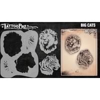WISER's Tattoo Pro STENCIL - Big Cats