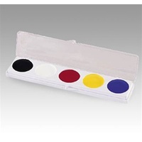 Mehron 5  colour clown cream makeup palette