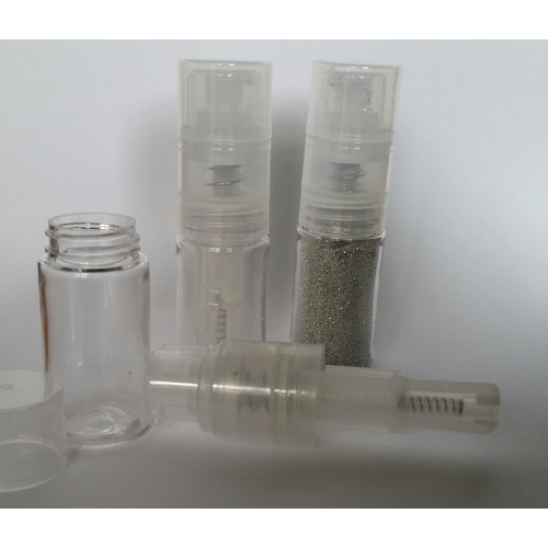 Fine Mist Glitter Pump Spray Bottle 14ml