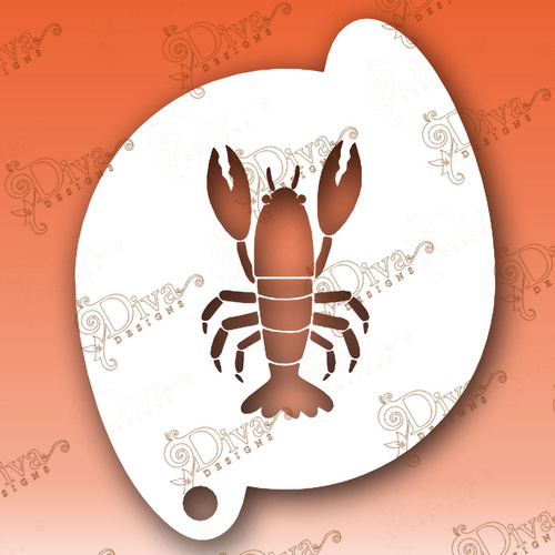 Diva - Lobster Stencil