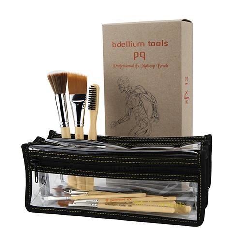Bdellium Tools 12 pc SFX Brush Set with Pouch (1st Collection)