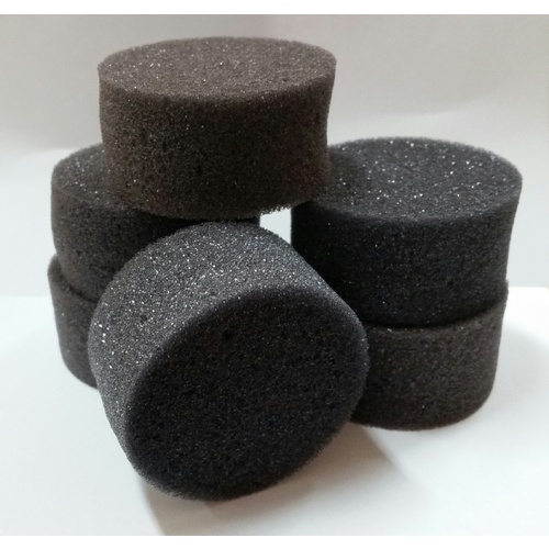 Superstar Medium Density Black Sponges (6 pack)