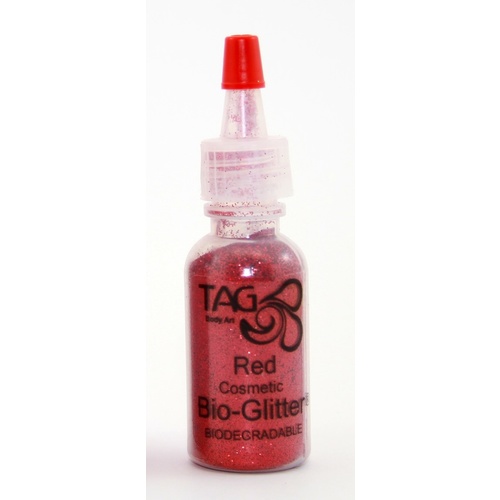 TAG Biodegradable Glitter 15ml RED