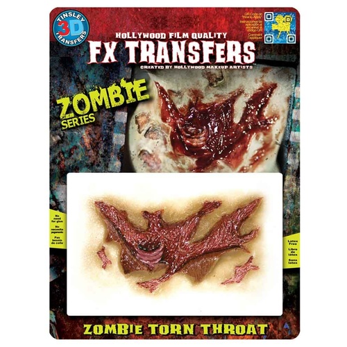 Zombie Torn Throat - TInsley 3D Fx Transfers