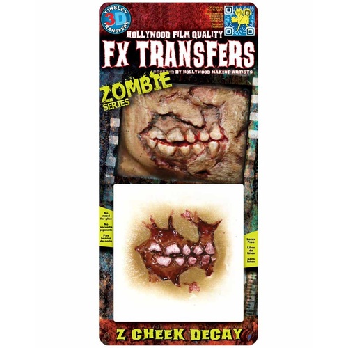 Zombie Cheek Decay - TInsley 3D Fx Transfers