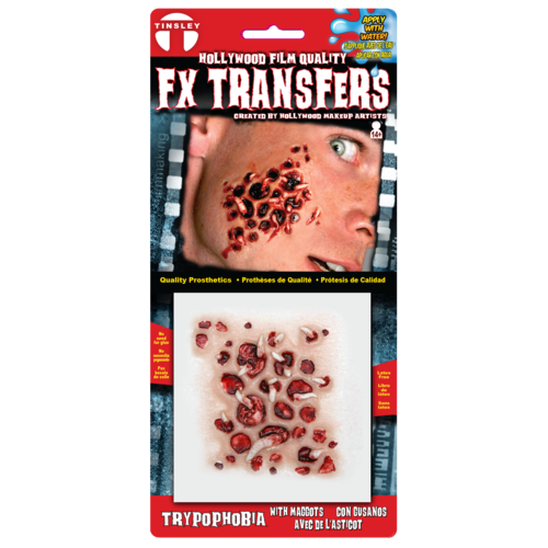 Trypophobia with maggots - Tinsley 3D Fx Transfers