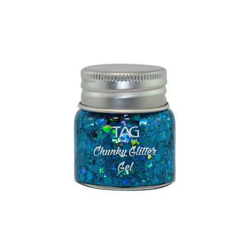 TAG Chunky Glitter Gel 20g BLUE