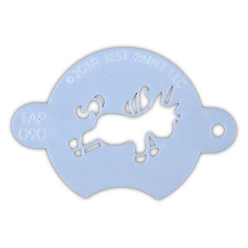TAP 090 Chubby Unicorn Face Painting Stencil