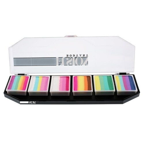 Fusion - LODIE UP CUTE PASTEL RAINBOW  Face Painting Palette