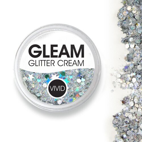 VIVID GLEAM Glitter Cream - HEAVEN 7.5g Jar