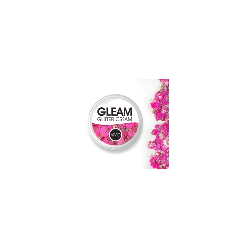 VIVID GLEAM Glitter Cream - WATERMELON 7.5g Jar