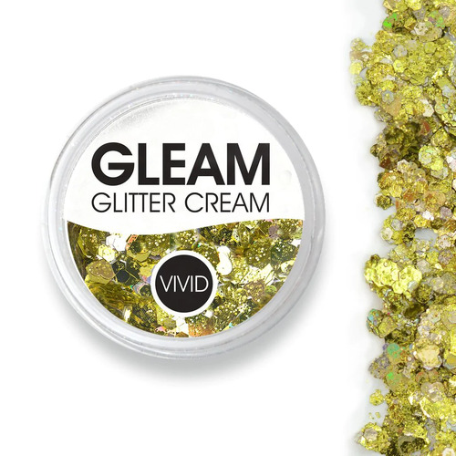 VIVID GLEAM Glitter Cream - TREASURE 7.5g Jar