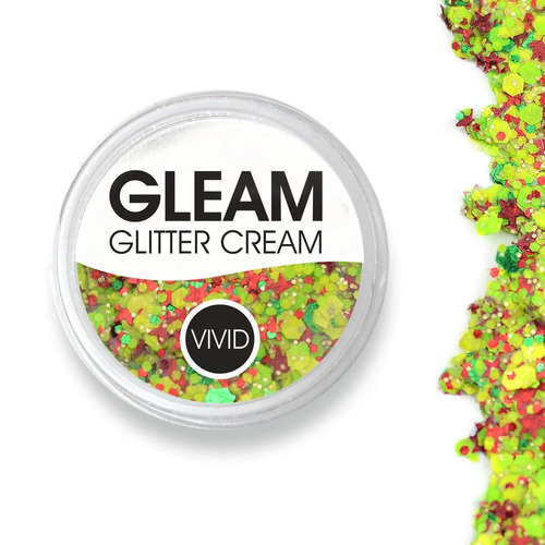 VIVID GLEAM Glitter Cream - CARNAVAL 7.5g Jar