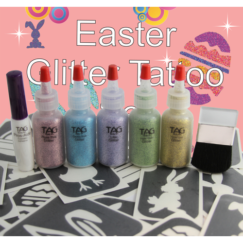 TAG Easter Glitter Tattoo Party Kit