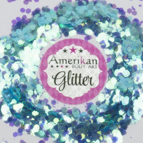 Chunky Glitter - Glacier Blue 1oz Bag