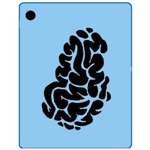QZ49 Brain Stencil