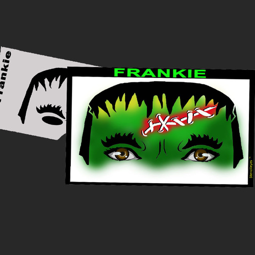 Show Offs Stencil Eyes - Frankie