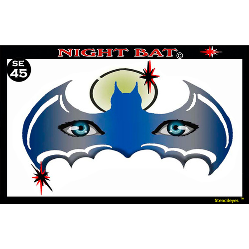 Show Offs Stencil Eyes - Night Bat