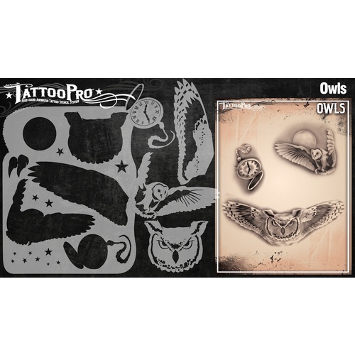 Wiser's Watercolor & Ink Splat Tattoo Pro Stencil – Dotsy's Entertainment  Co.