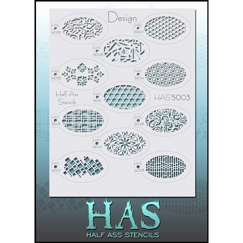Half Ass Stencils (HAS) Design