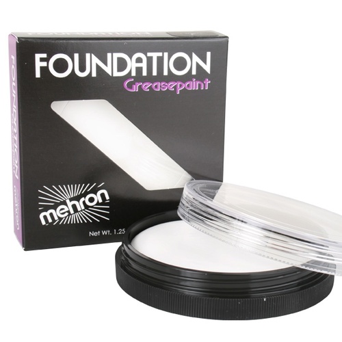 Mehron Foundation Greasepaint WHITE