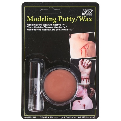 Mehron Modelling Putty/Wax with Fixative A (Carded)